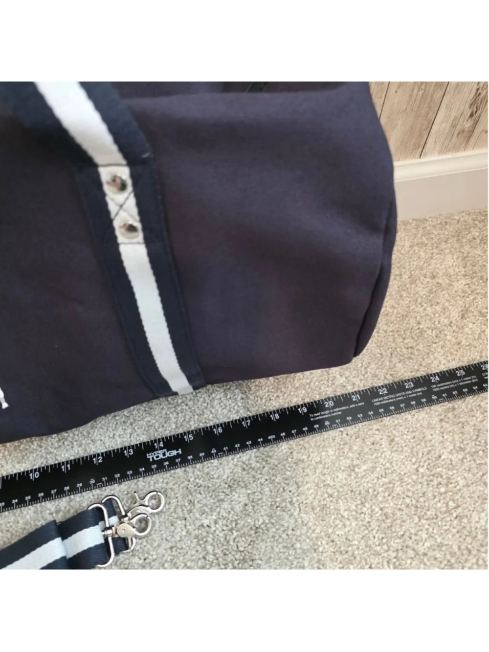 Ralph Lauren Duffle Bag Navy Blue Medium NWOT